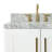 Freitas 36'' Solid Wood Single Bathroom Vanity with 1.5'' Carrara Marble Top-1783811612-1750949053-1750949184