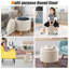 Repose-pieds 4 en 1 rembourré avec rangement, repose-pieds en tissu-1552565678