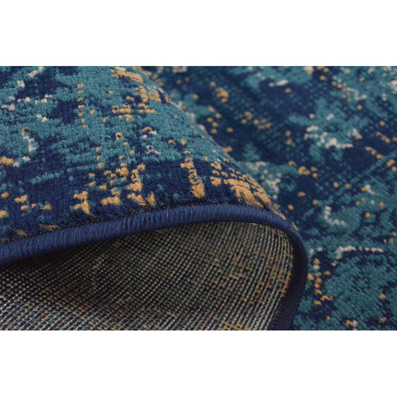 Tapis bleu foncé Josupeit