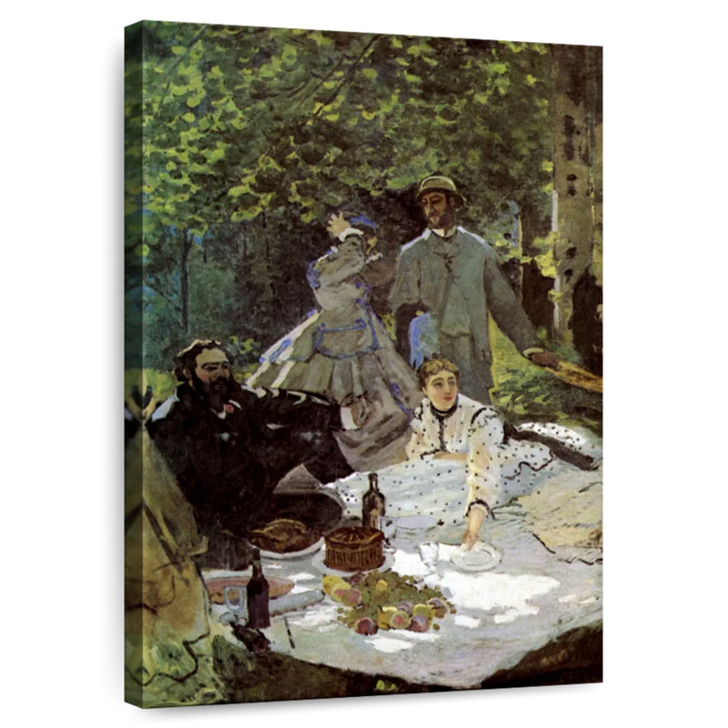 Leisha Le Dejeuner Sur L'Herbe 1865-1866, 30" H x 20" W