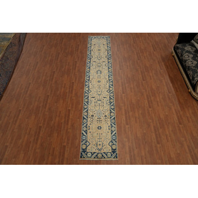 Tapis de couloir oriental à motif végétal Ziegler 3 x 16