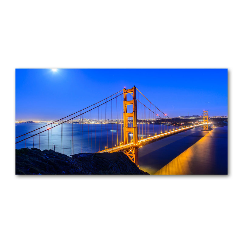 San Francisco Bridge - Wrapped Canvas Print
