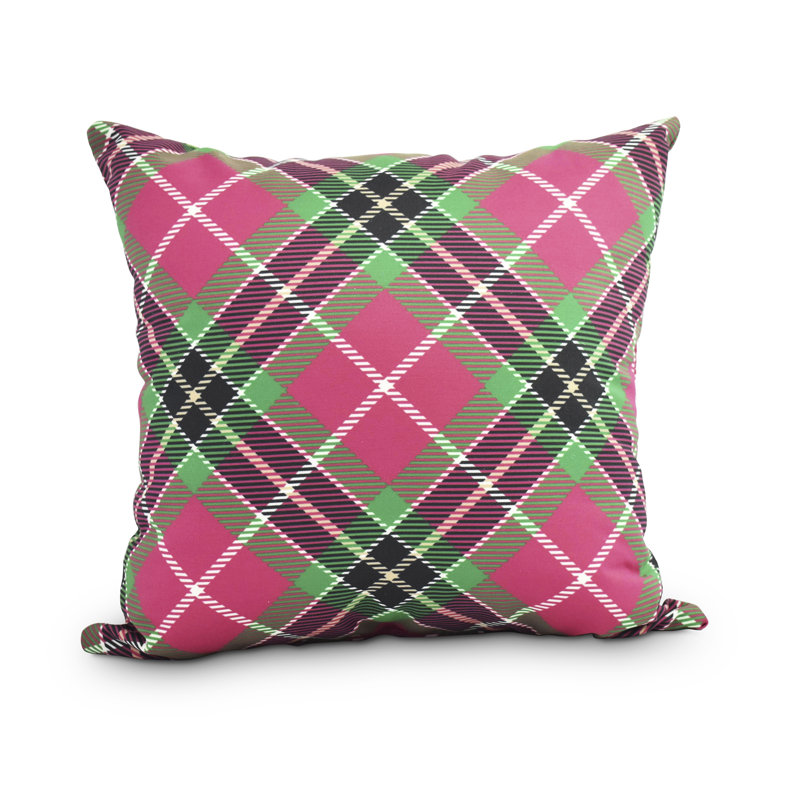 Housse et insert de coussin carré Winter Resort, 16 po x 16 po, Rouge