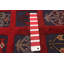 Tapis rouge foncé tadjik 3 pi 11 po x 5 pi 11 po