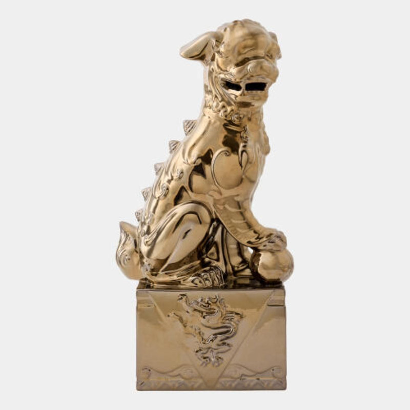 Foo Dog Ceramic Decorative Object