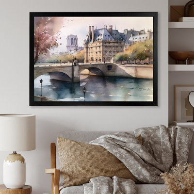 Aquarelle de Paris, France IV - reproduction