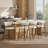 Upholstered Counter Stool with Solid Metal Frame-183321496