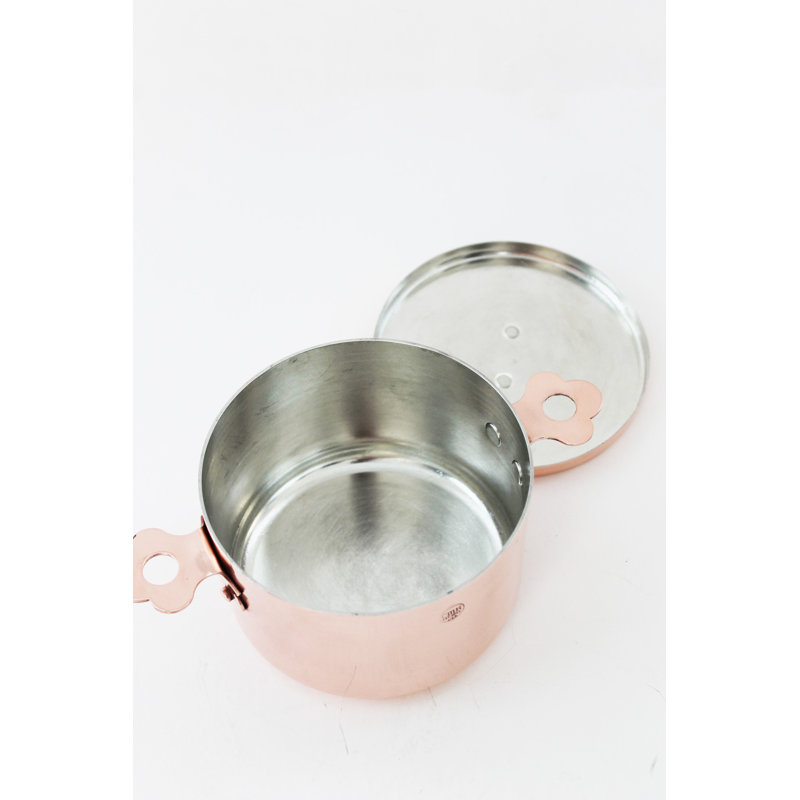 Round Copper Casserole