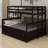 Janada Kids Twin Over Full Bunk Bed with Trundle with Drawers-435394144
