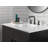 SAYLOR Widespread Bathroom Faucet 3 Hole, 2-handle Bathroom Sink Faucet with Drain Assembly-74993336