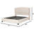 Upholstered Wingback Bed,Queen-1572130391
