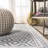Fidler Diamond Trellis Teal/Gray Indoor/Outdoor Rug-380956791