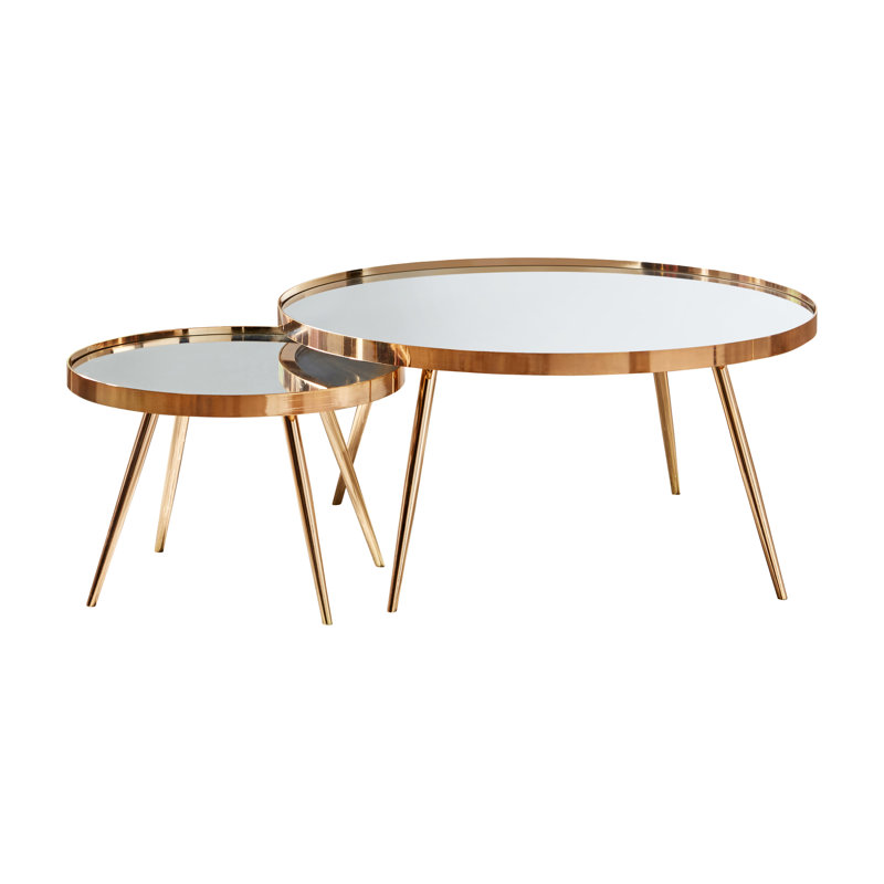 Table basse Quillie, Or