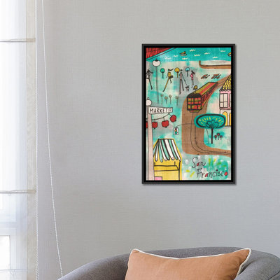 «San Francisco», reproduction d'art sur toile
