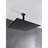 Ceiling Mounted Shower System With Handheld & 16" Head - Stainless Steel, Self-cleaning Nozzle Guarantees Smooth Water Passage, Natural Rainfall Showering, , Complies American