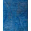 Tapis bleu nouvel âge surteint 4 pi 1 po x 5 pi 10 po Overdyed