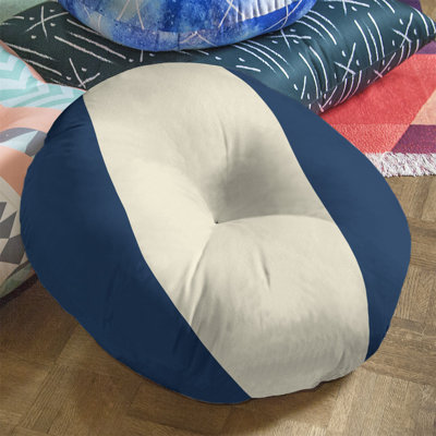 Striped Reversible Throw Pillow