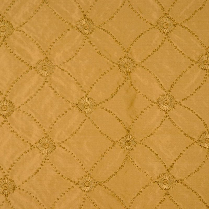 Allure Medallion Fabric, Brown