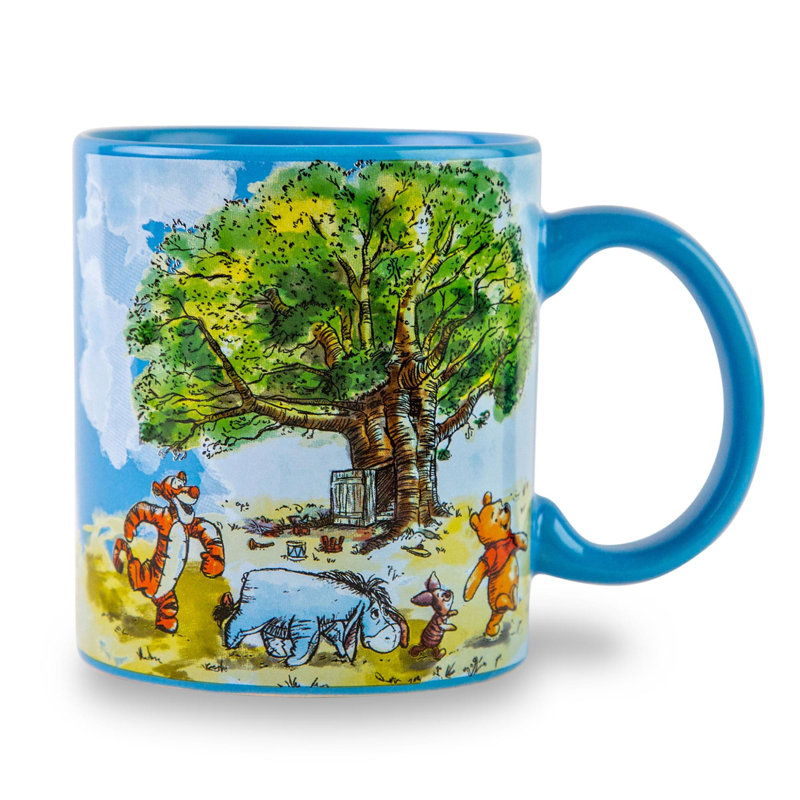 Grande tasse à café en céramique Disney Winnie l'ourson | Peut contenir 20 onces