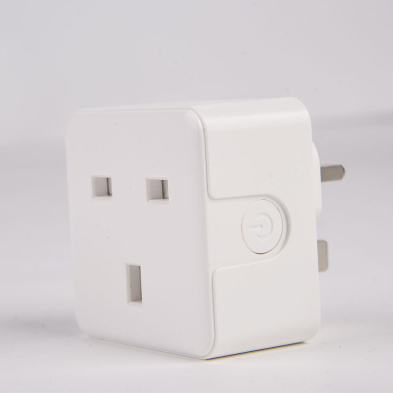 WiFi Smart Plug, UK BS Plug, With Energy Monitoring, APP & Voice Control