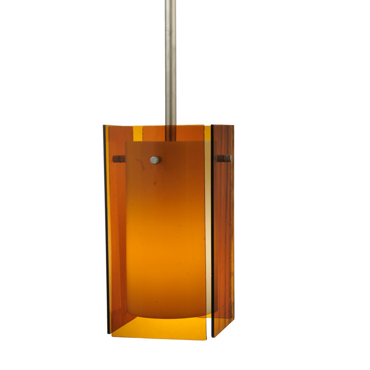 1 - Light Single Rectangle Pendant