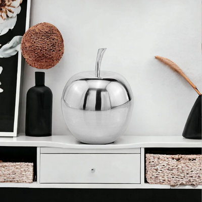 Annebelle Aluminum Decorative Apple Tabletop Sculpture