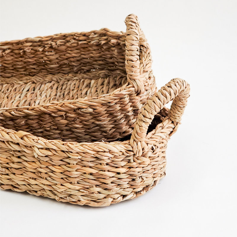 Panier en ruppie maritime, Brun