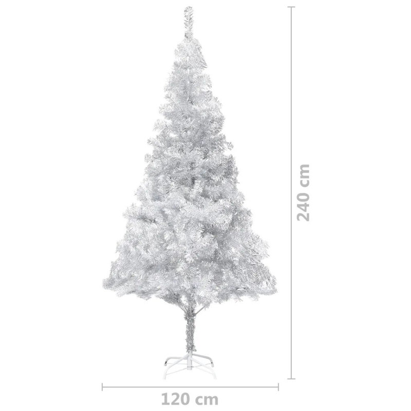 Artificial Christmas Tree with LEDs&Ball Set, 7.87ft H x 3.94ft W x 3.94ft D