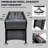 RayChee 58" Foosball Table, Soccer Table with 2 Balls-98667352