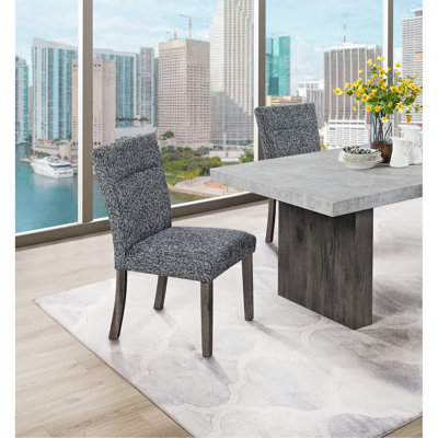 Dining Chairs with Wooden Frame, Two Accent Chairs, Dining Chairs, Side Chairs for Home