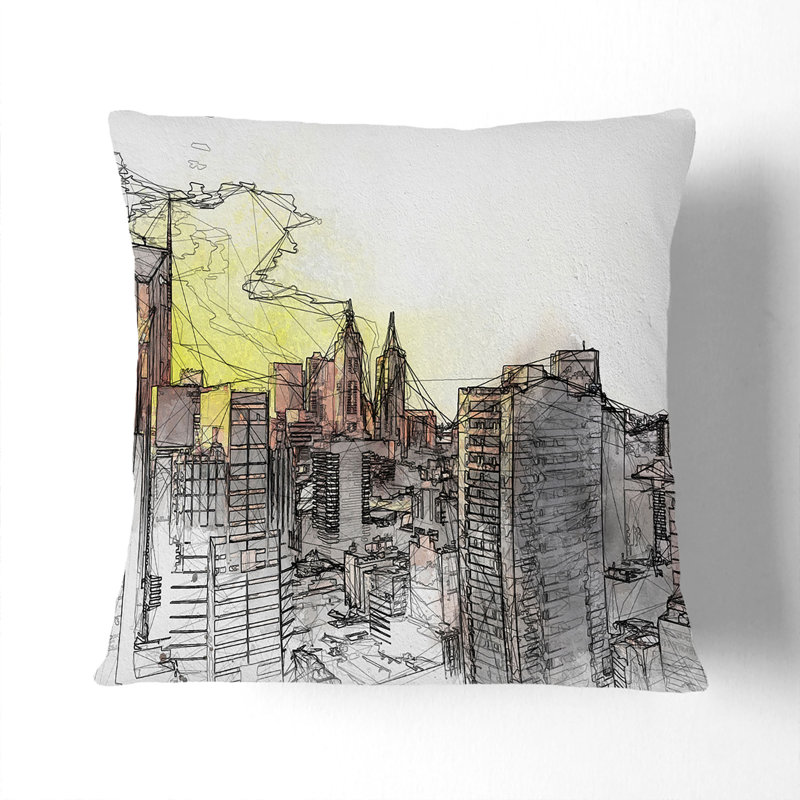 Square Cushion, 55cm H x 55cm W x 20cm D