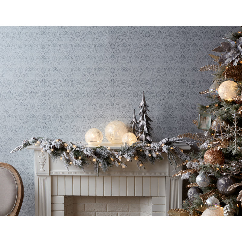 Globe / minuteur cerf et arbre (ensemble de 3) H 4,25 po, H 5,5 po, H 7,75 po