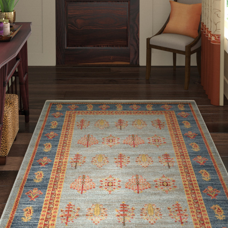 Jaeden Oriental Indoor / Outdoor Rug, Round 6'1"