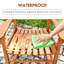 Chaise berçante d'extérieur simple pour terrasse