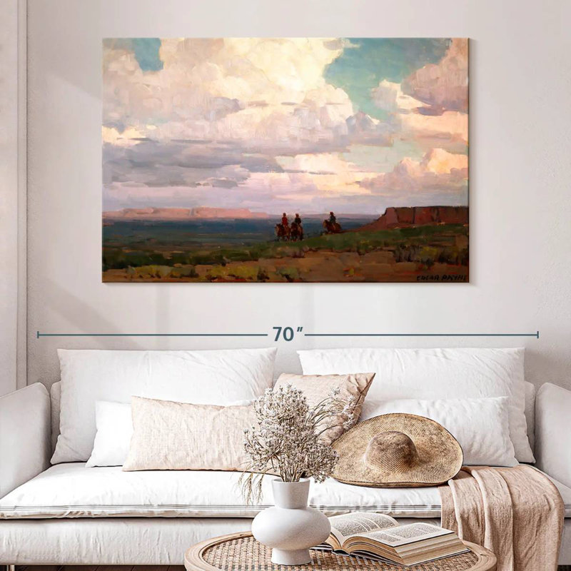 Lelar Near Canyon De Chelly, 34" H x 51" W