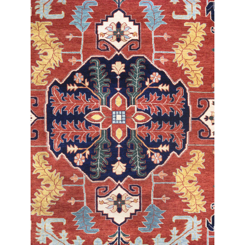 Serapi Hand Knotted Wool Oriental Area Rug, Rectangle 8' x 10'