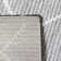 Simone Geometric Machine Made Power Loom Polypropylene Area Rug in Gray