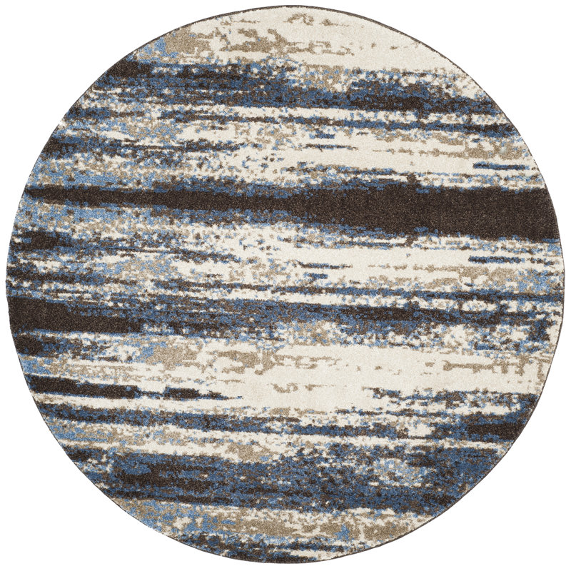 Hatsuye Performance Abstract Rug, Round 6'