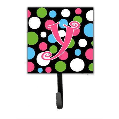 Crochet mural polkadot monogramme