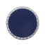 Table moderne en fer bleu marine - cadre, conception taillée-599762664