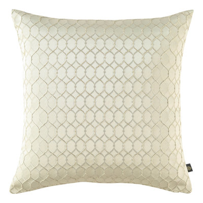GMF Taj Decorative Damask Woven Polyester Throw Cushion Cover/Cases With Zipperpack Of 2 (Size: 18 X 18 Inch)