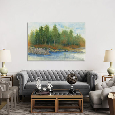 From the Banks I 1 Piece Wall Art on Canvas
