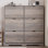 Armoire à chaussures avec 6 tiroirs rabattables, rangement pour chaussures d'entrée cannelé de 46,7 po de largeur, armoire autoportante en bois composite avec tablettes réglables