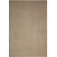 Ensemble de tapis de couleur unie touffetés à la machine en polyester brun-531621778