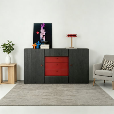 Buffet simple et moderne de style italien