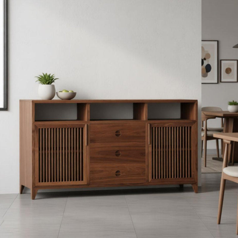 Buffet classique et simple, 37.4" H x 55.12" W x 14.96" D