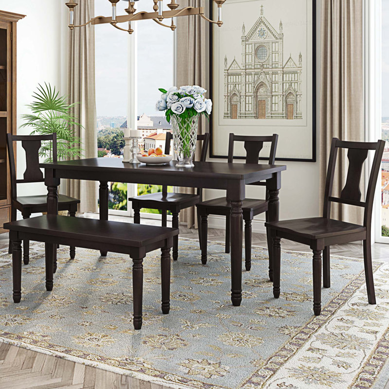 Ensemble de coin-repas Denva pour 6 personnes