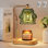 Lampe bougie chauffe-plat moderne avec gradateur, lampe en verre à hauteur réglable pour les cadeaux, décoration intérieure