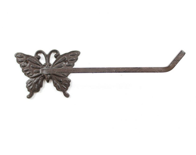 Wall Mounted Toilet Paper Holder, Brown