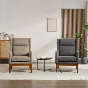 Fauteuil d'appoint avec cheniile (ensemble de 2)